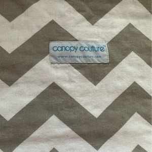 Canopy Couture Minky Car Seat Cover for Fall/Winter Gray Chevron